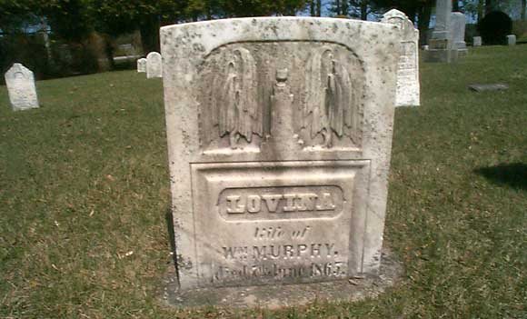 Lovina, wife of Wm. Murphy