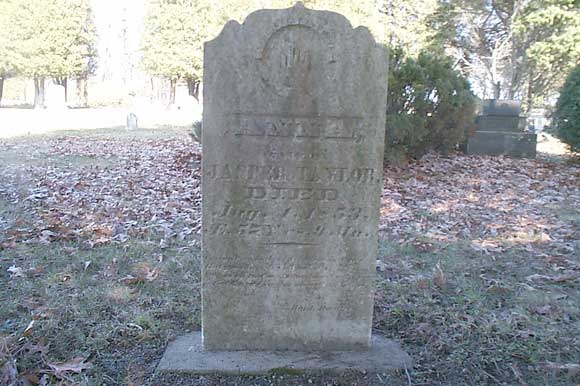 Anna, wife of Jasper Taylor