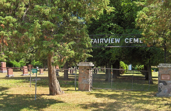 Fairview Cemetery, Charoletteville Township, Norfolk County