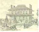John Haviland's Residence. Click on picture to view an enlargement.