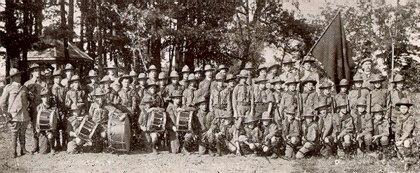 1909 Boy Scouts. Large photo, please wait...