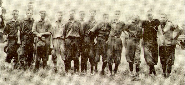 1920 Baseball team. Large image, please wait...