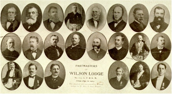 Past Masters, Wilson Lodge