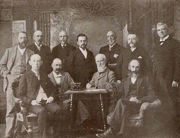 1897 Simcoe Methodist Church Trustees. Large file, please wait.