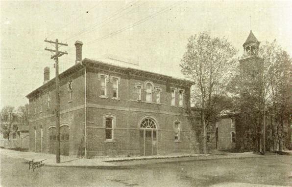 Simcoe Fire Hall. Large image, please wait...